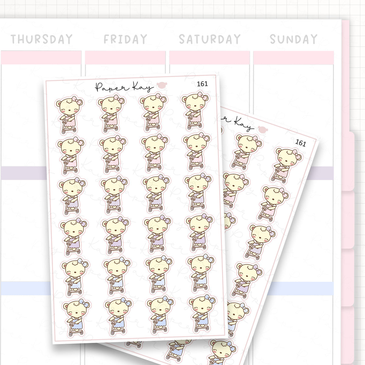Scooter Sticker Sheet
