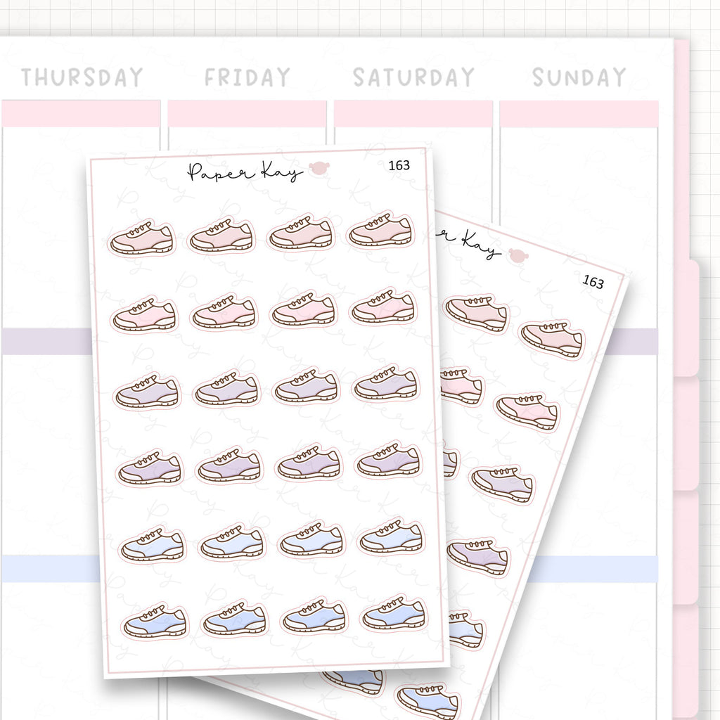 Running Shoes Sticker Sheet
