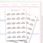 Running Shoes Sticker Sheet