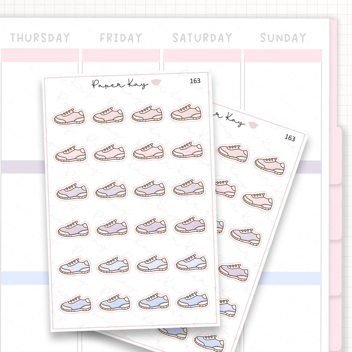 Running Shoes Sticker Sheet