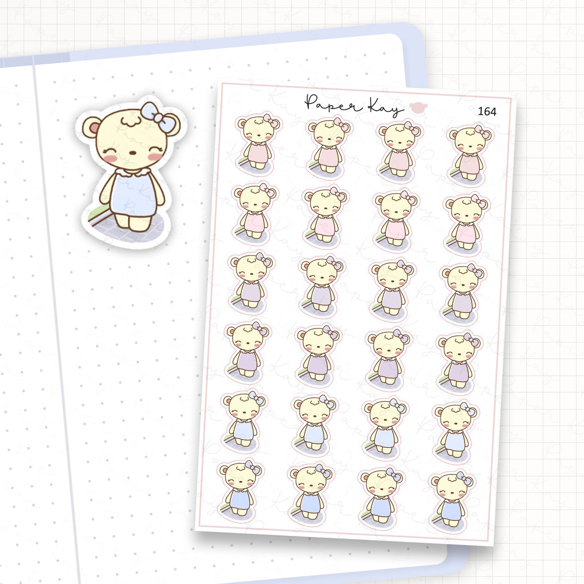 Walk Sticker Sheet
