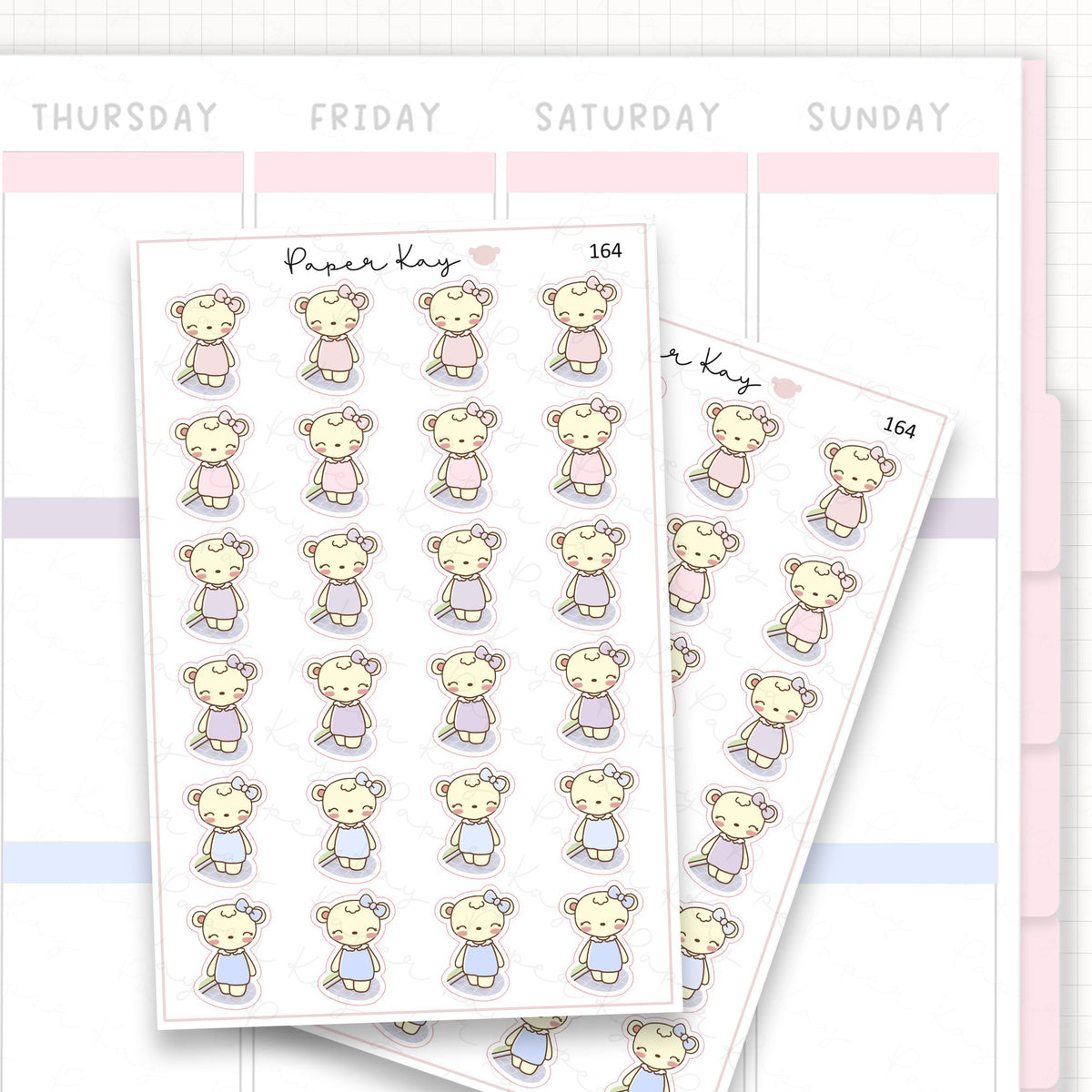 Walk Sticker Sheet