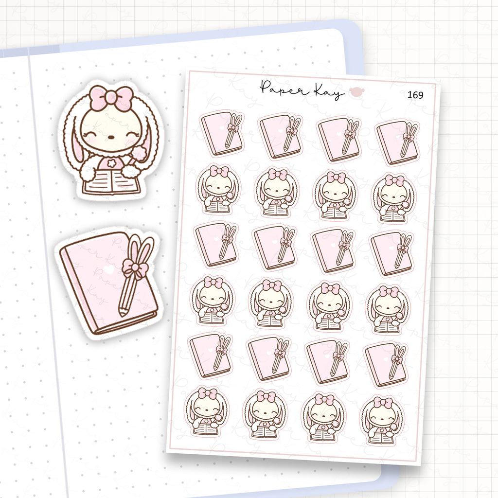 Planner Bunny - Journal/Plan Sticker Sheet