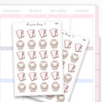 Planner Bunny - Journal/Plan Sticker Sheet