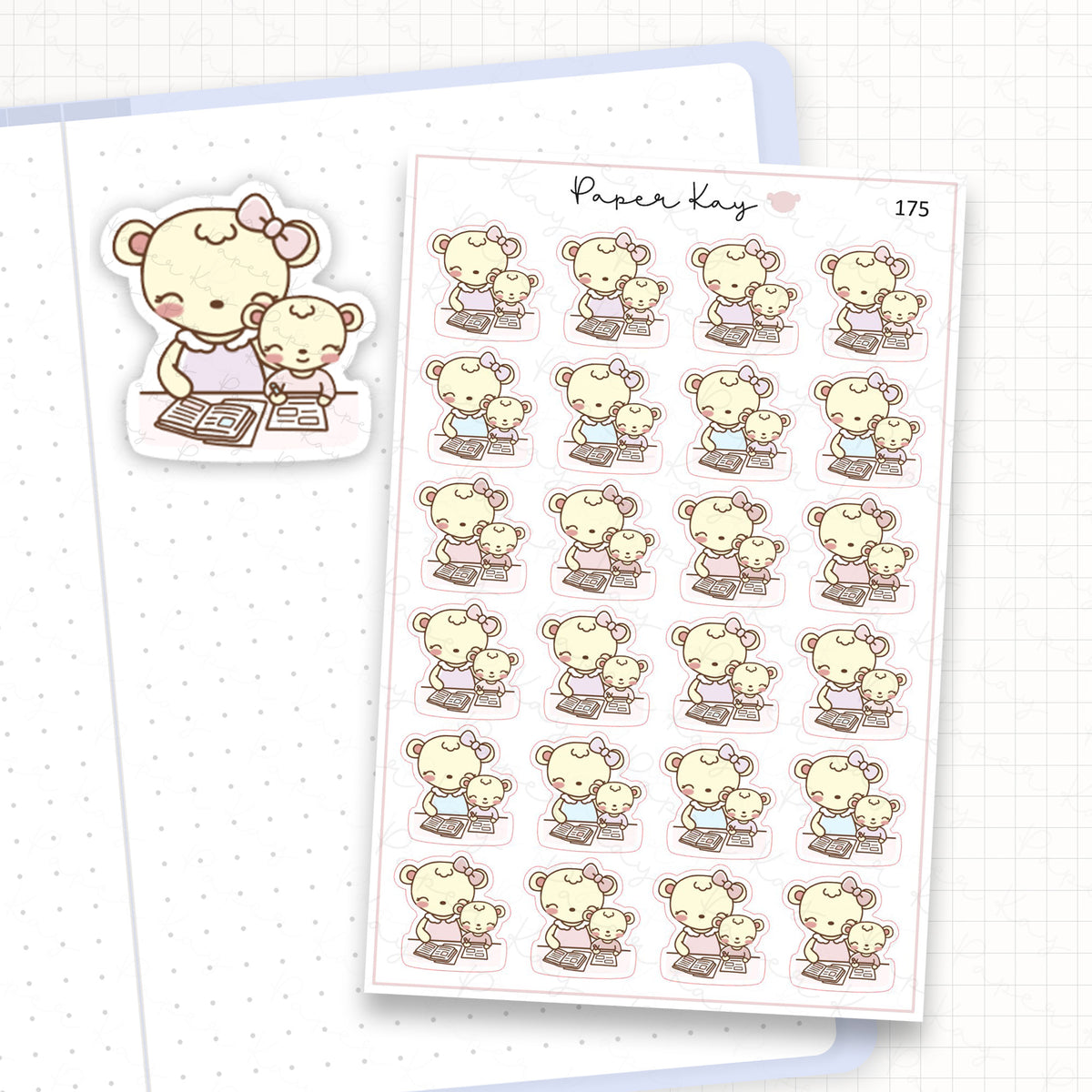 Homework/Tutor/Homeschool Sticker Sheet