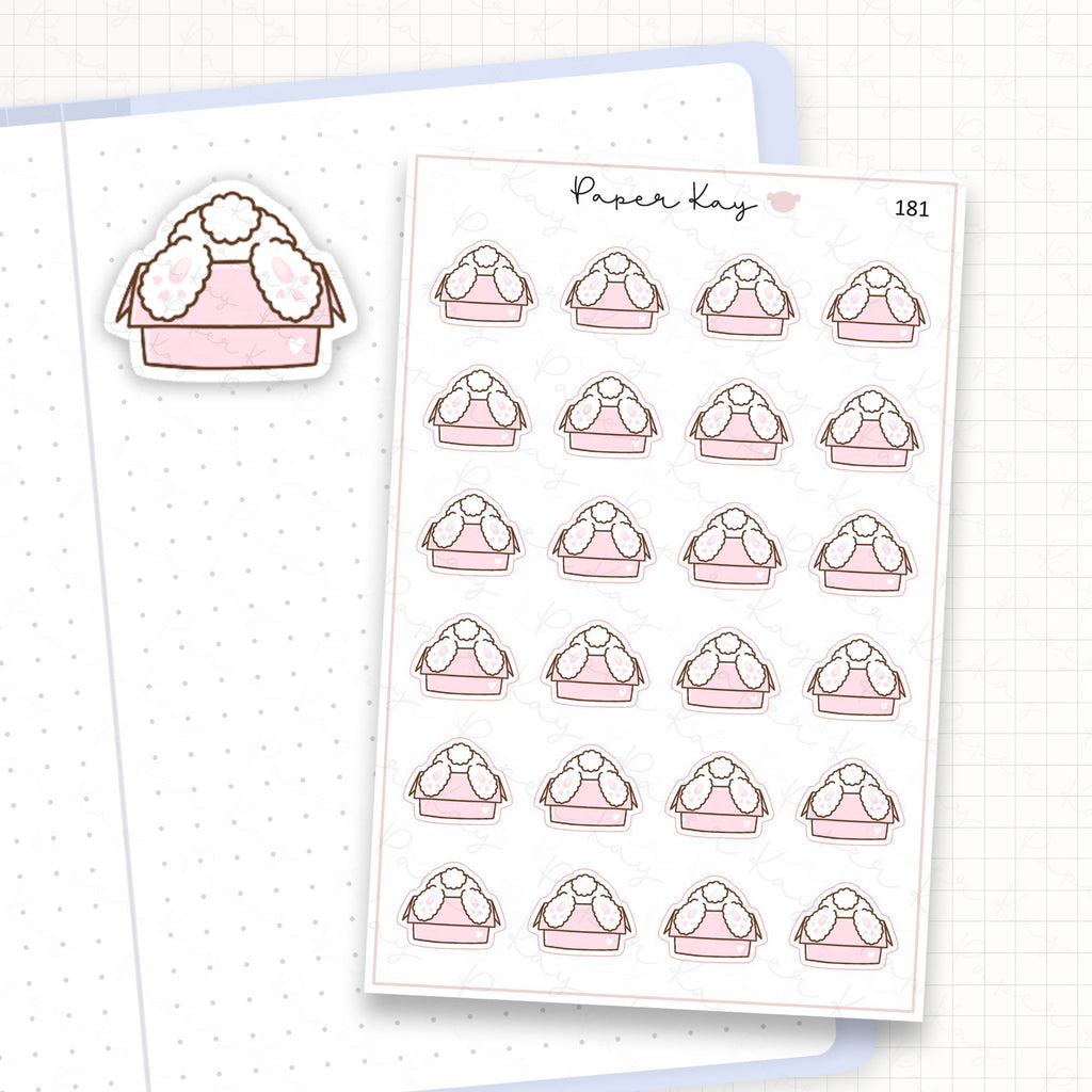 Planner Bunny - Happy Mail Sticker Sheet