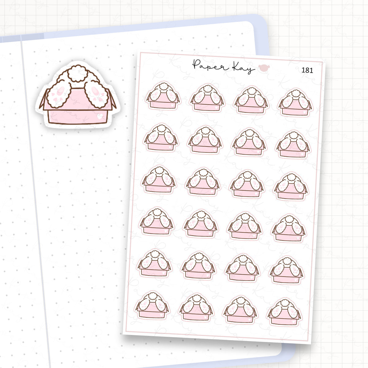 Planner Bunny - Happy Mail Sticker Sheet