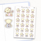 Drained / Recharge Sticker Sheet