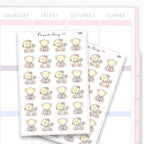 Drained / Recharge Sticker Sheet