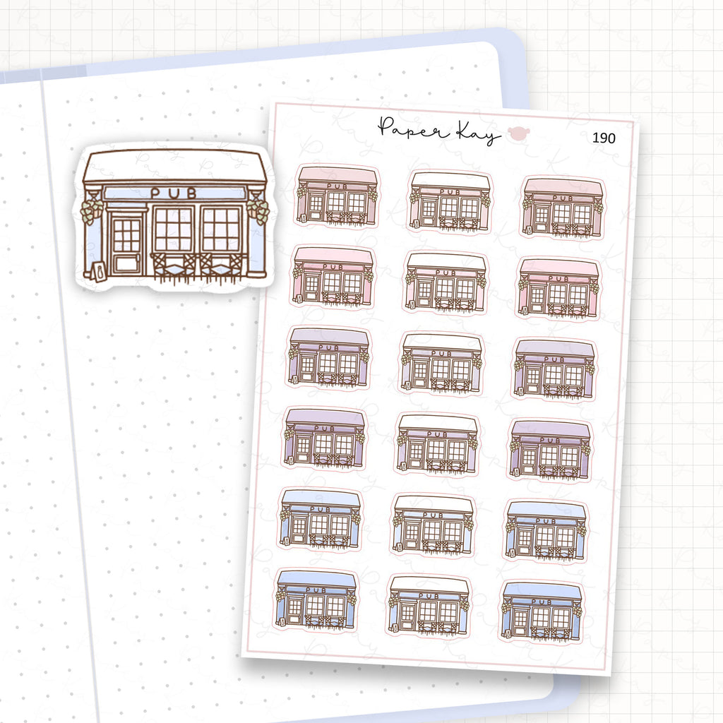 Zoomed in image of the doodles from a character planner sticker sheet.