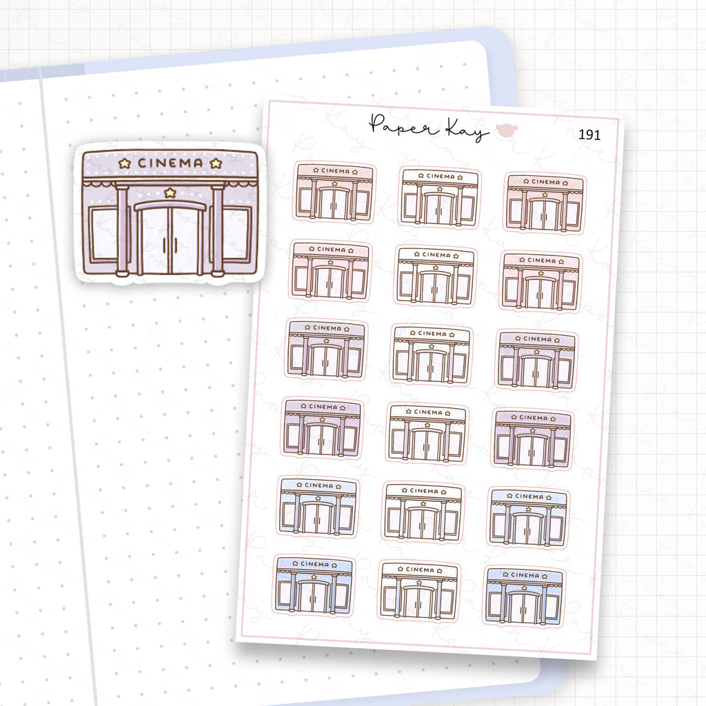 Zoomed in image of the doodles from a character planner sticker sheet.