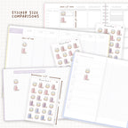 Hair Wash Sticker Sheet