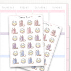 Hair Wash Sticker Sheet