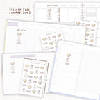 Opticians/Glasses/Contact Lenses Sticker Sheet