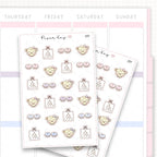 Opticians/Glasses/Contact Lenses Sticker Sheet