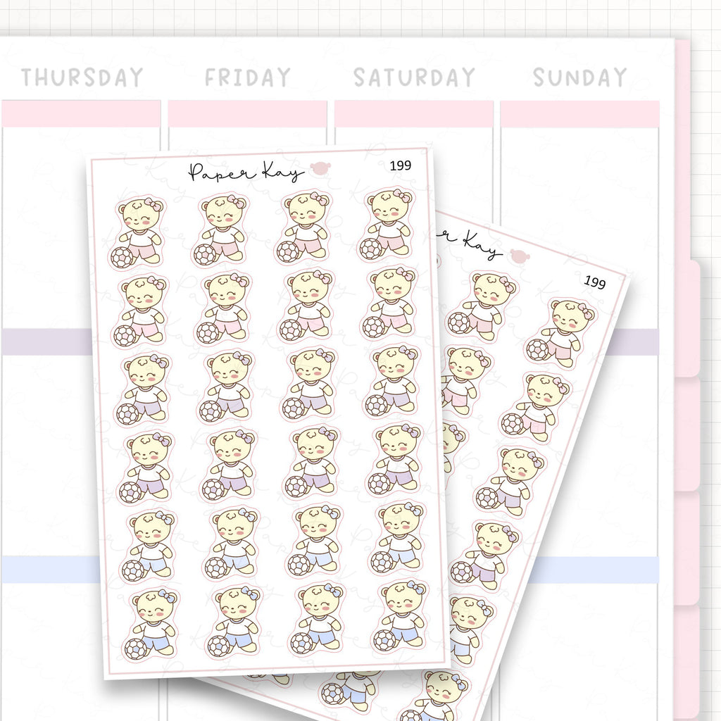 Football Sticker Sheet
