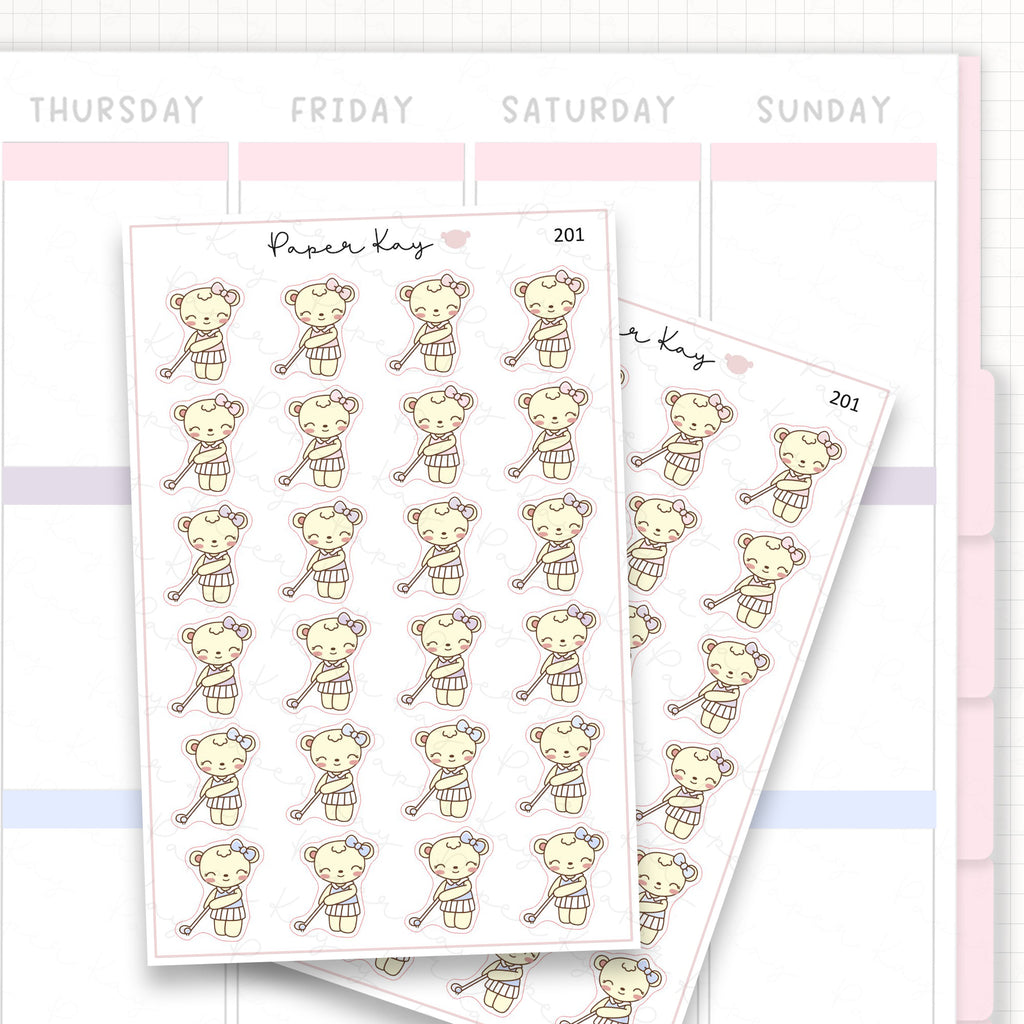 Golf Sticker Sheet