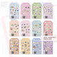 2024 Monthly Sampler Stickers