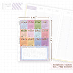 Hobonichi Cousin 2026 Calendar Sticker