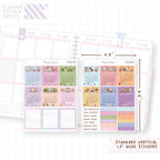 Standard Vertical 1.5" Wide Calendar Stickers