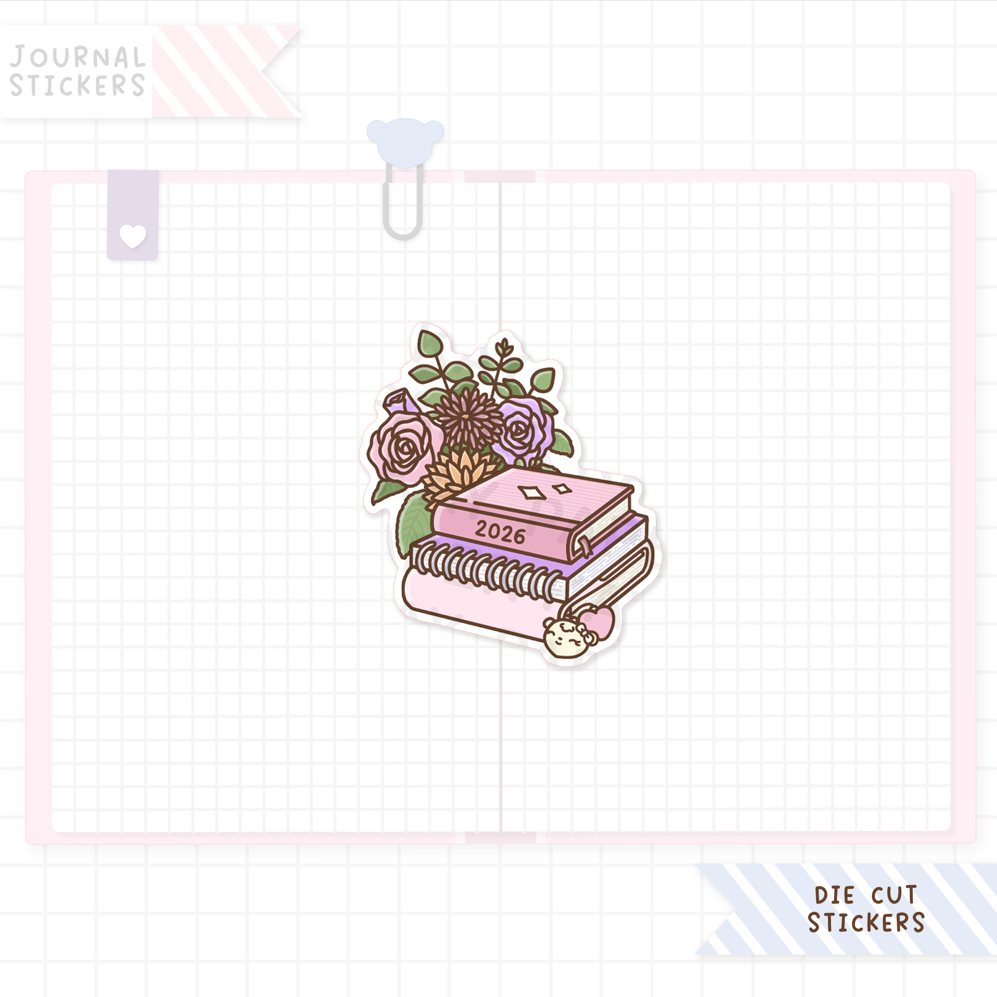 2026 Matt Sticker Die Cut