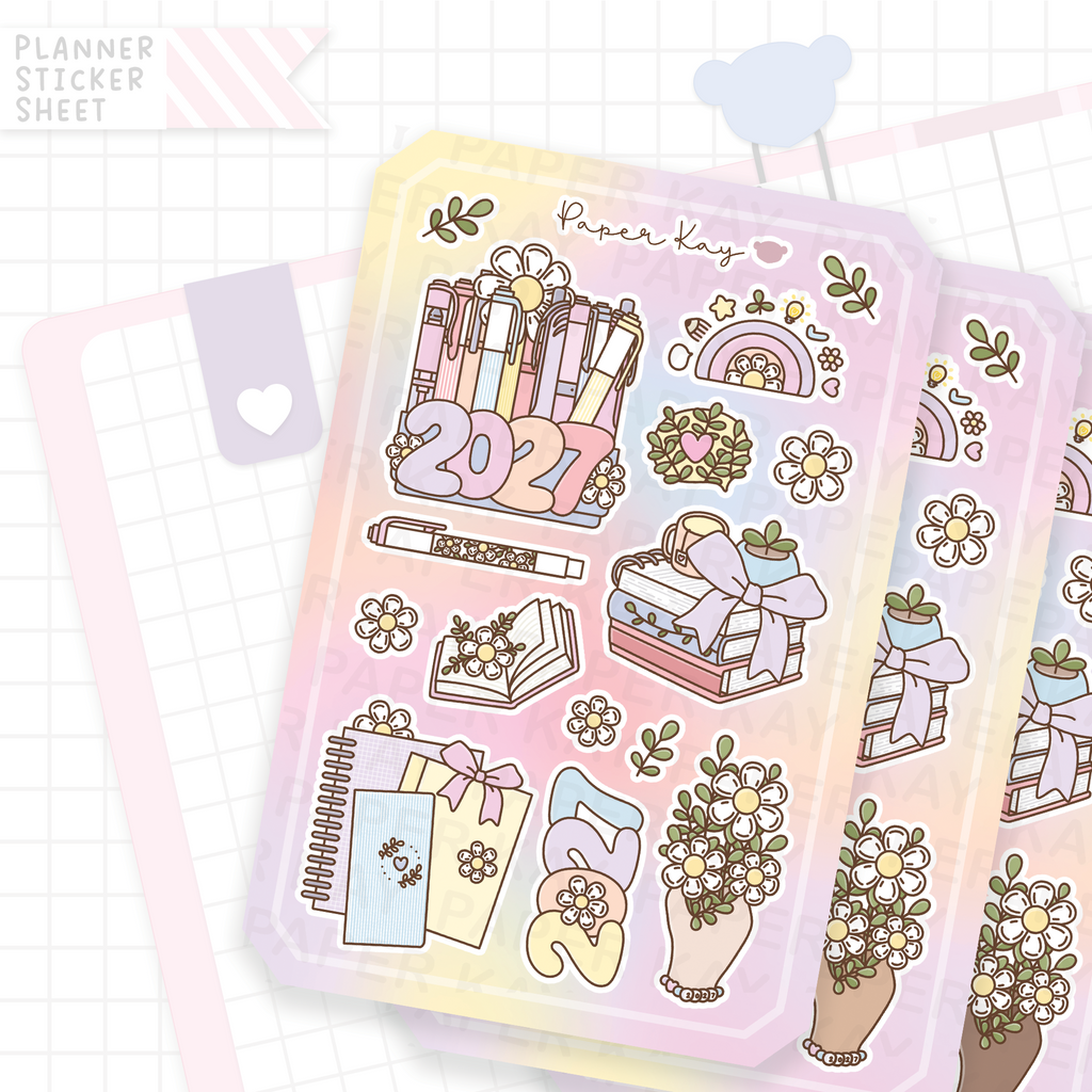 2027 Bujo Deco Stickers