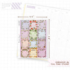 Hobonichi A6 2027 Calendar Sticker