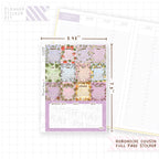 Hobonichi Cousin 2027 Calendar Sticker