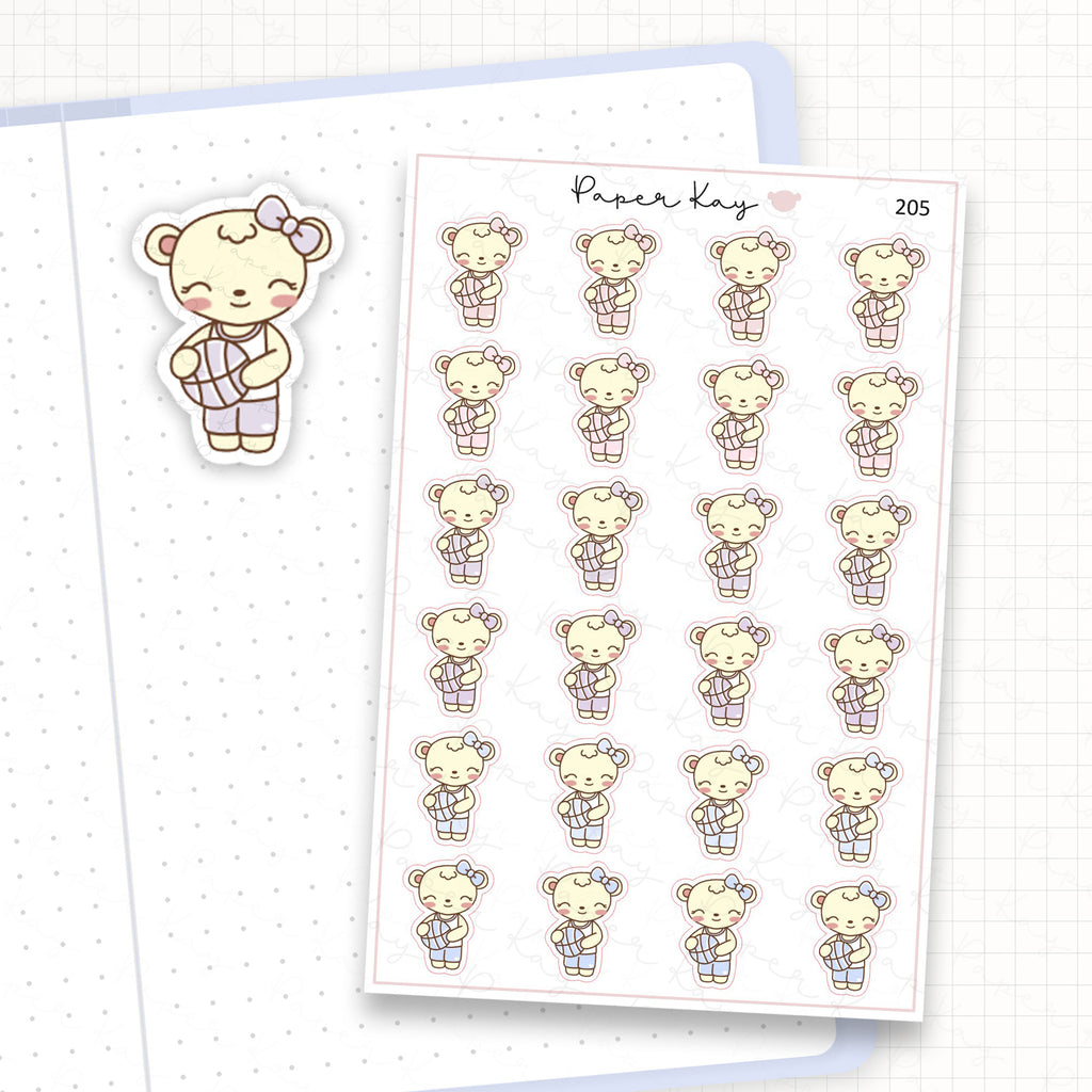 Basketball Sticker Sheet