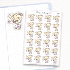 Cricket Sticker Sheet