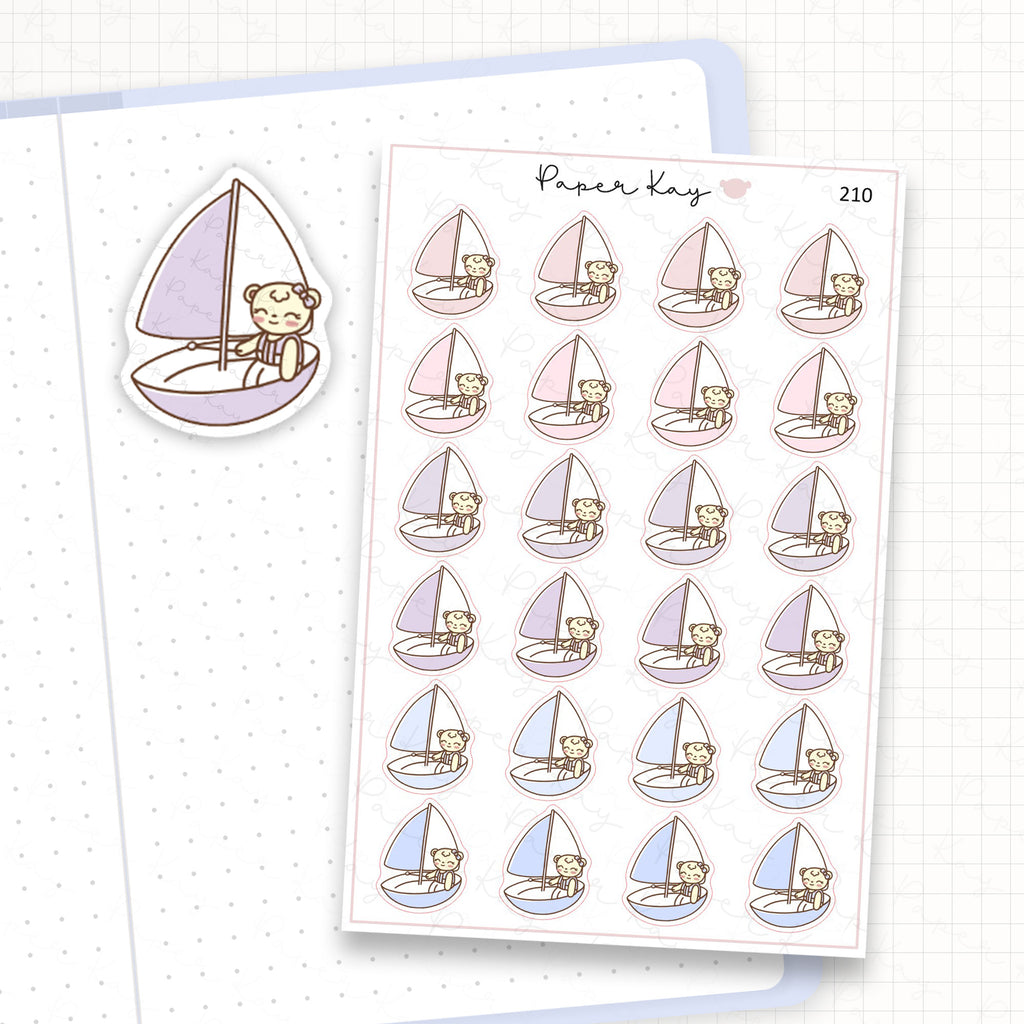Sailing Sticker Sheet