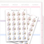 Sailing Sticker Sheet