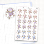Rock Climbing Sticker Sheet