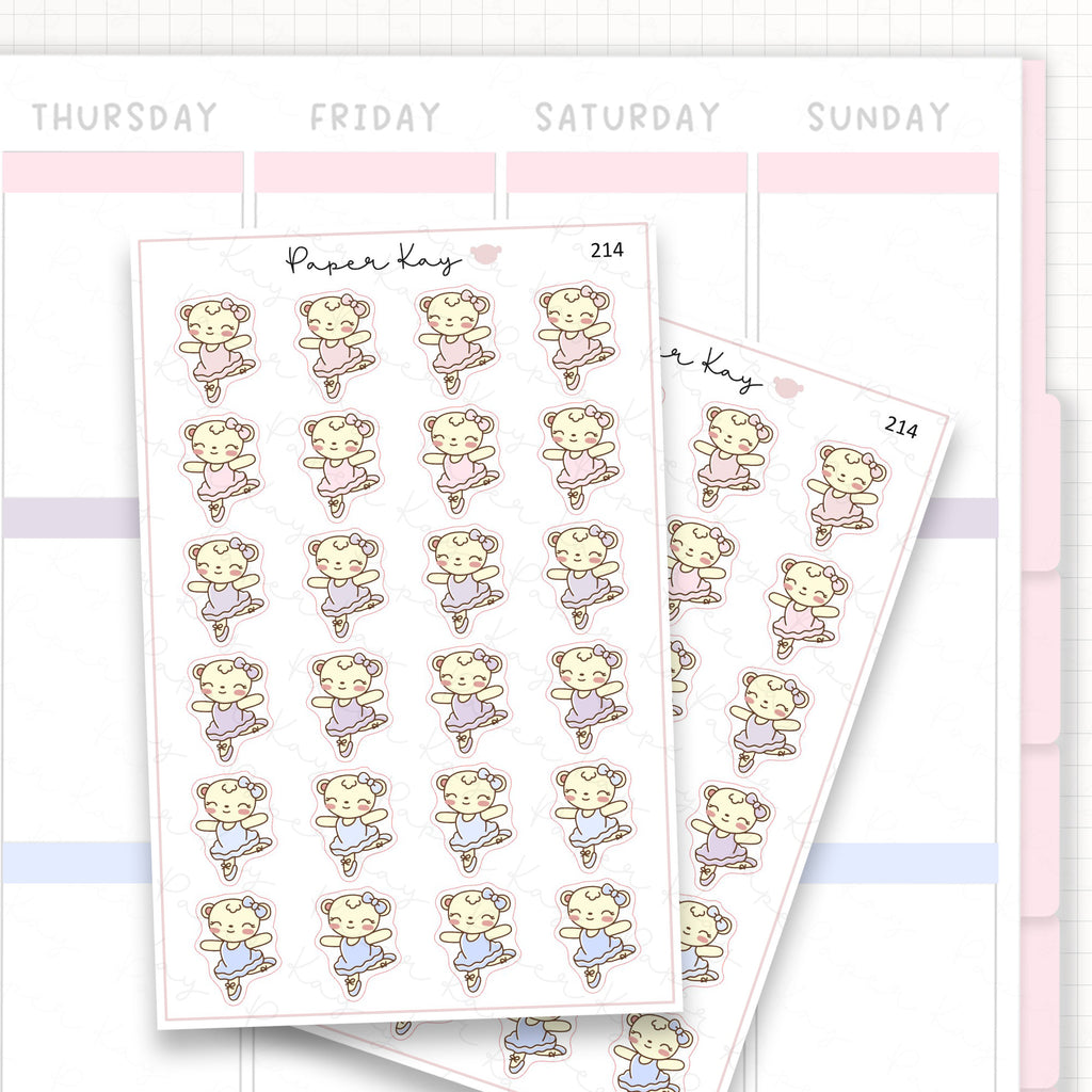 Dance Sticker Sheet