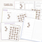 Theme Park Sticker Sheet