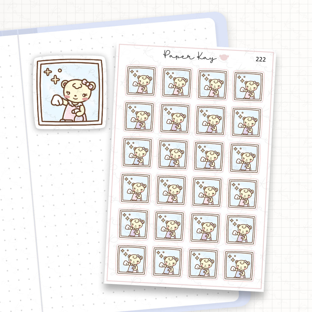 Clean Windows Sticker Sheet