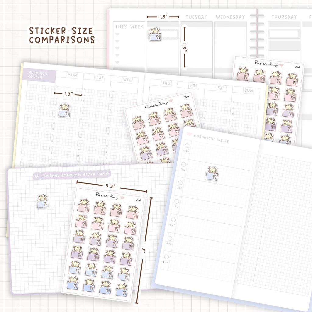 Meal Subscription Sticker Sheet