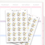 Early Morning Sticker Sheet