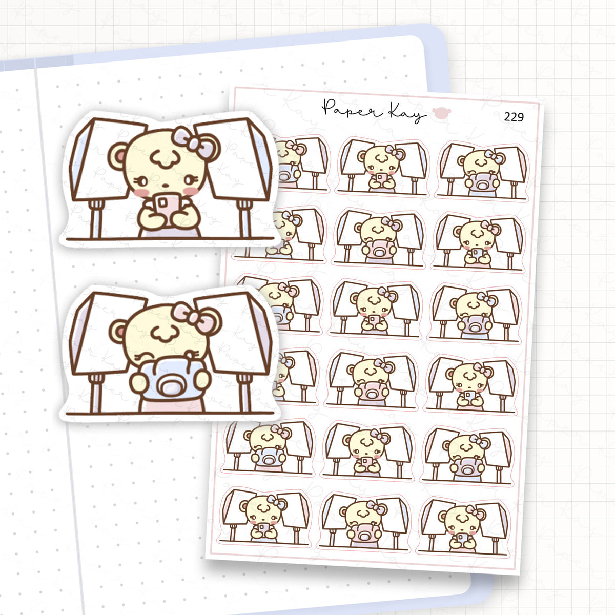 Product Photography Sticker Sheet