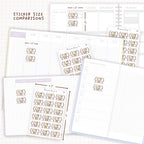 Product Photography Sticker Sheet