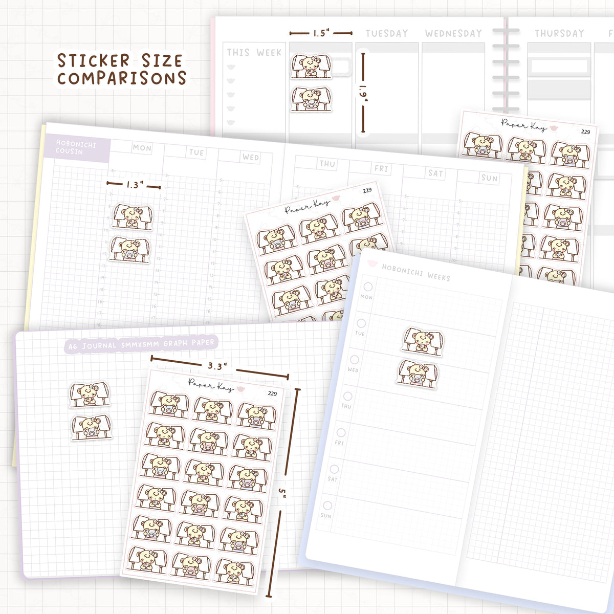 Product Photography Sticker Sheet
