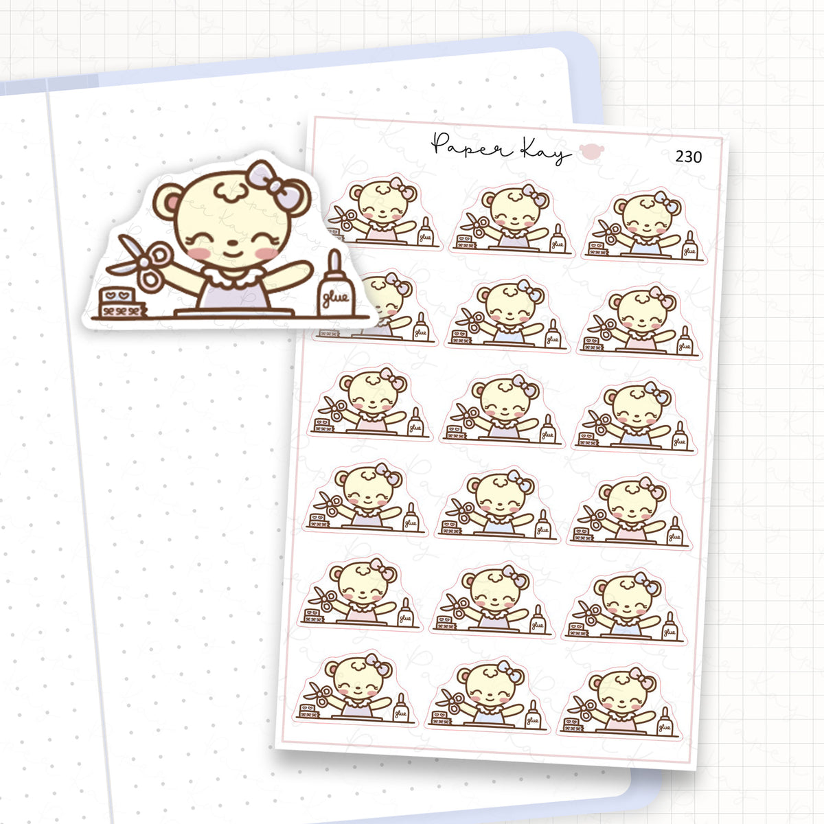 Craft Time Sticker Sheet