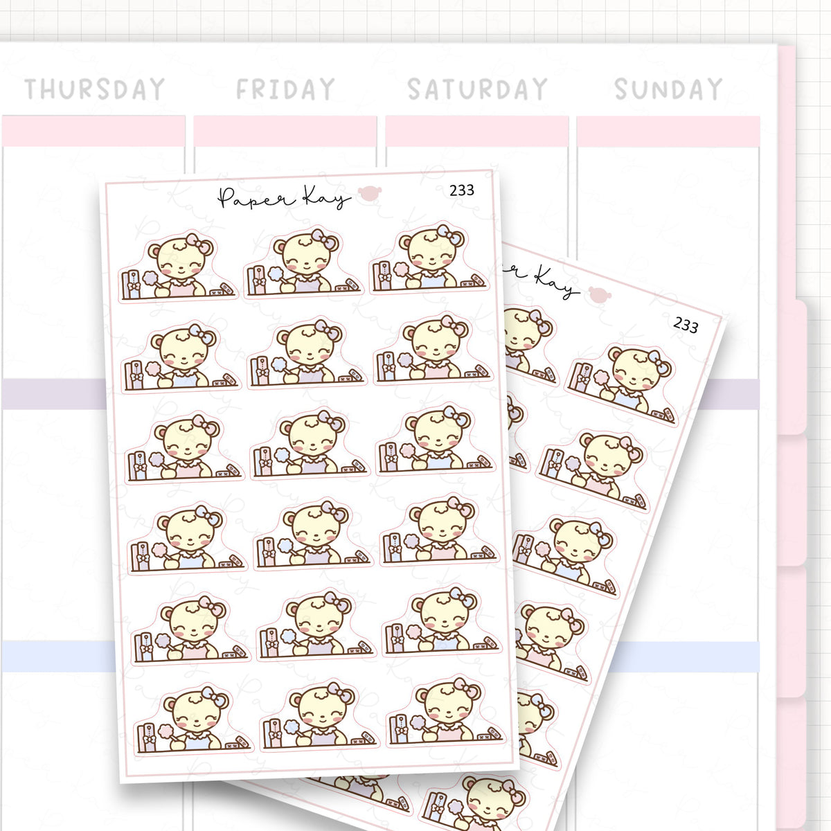 Planning Time Sticker Sheet