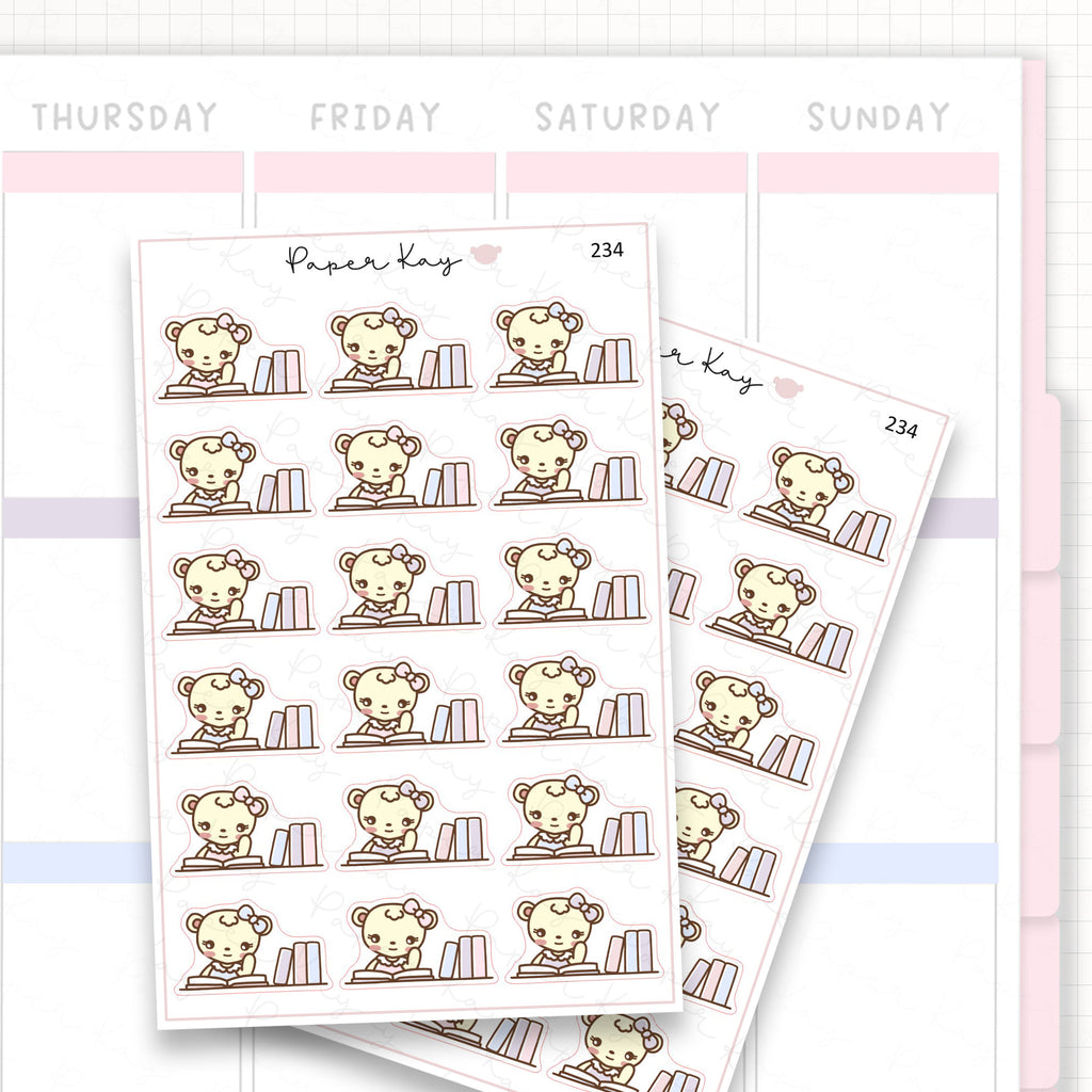 Study Time Sticker Sheet