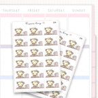 Study Time Sticker Sheet
