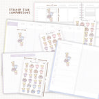 Pregnant Mother and Baby Sticker Sheet