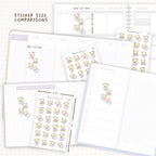 Mother and Baby Sticker Sheet