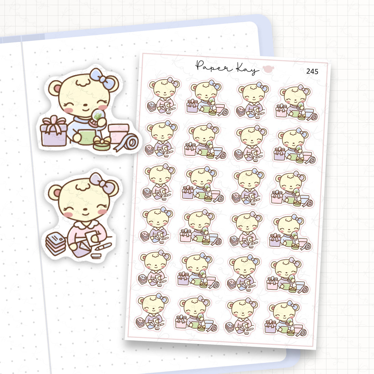 Christmas Gifting Sticker Sheet