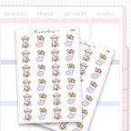 Christmas Shopping Sticker Sheet
