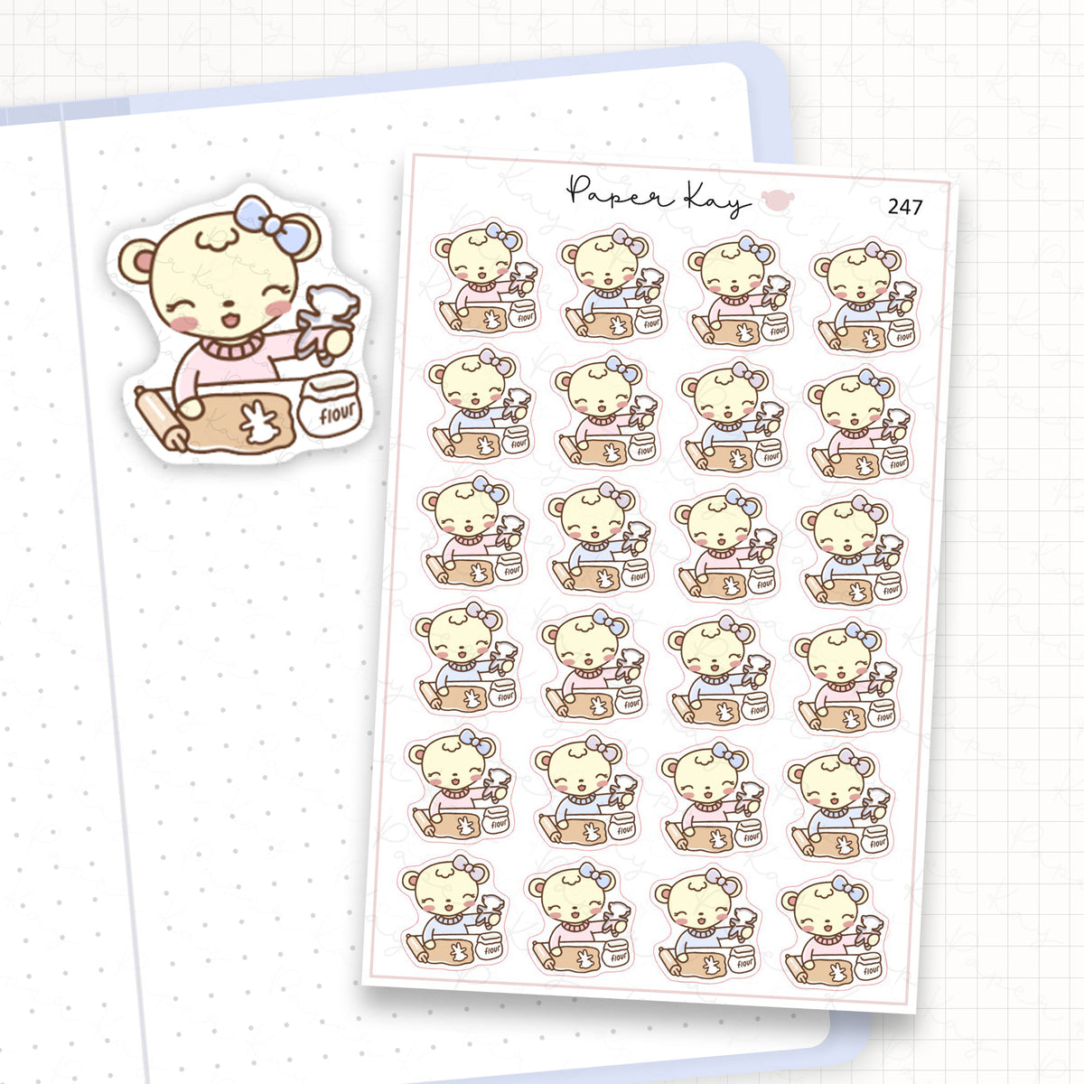 Christmas Cookies Sticker Sheet